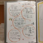 和心 かぎり - メニュー