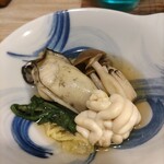 和心 かぎり - 牡蠣と白子なべ