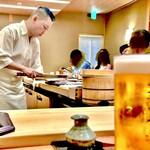 青空 - 常に満席、一斉でないのにその手捌き！