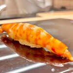 青空 - いつもの如く大振りの車海老