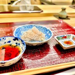 青空 - 鱧はちり酢と一味で