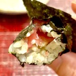 青空 - 珍しく中トロの手巻きも