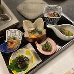 懐石宿  潮里 - 素晴らしい『旬菜』でスタート