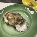 懐石宿  潮里 - 牡蠣の宝楽焼きはこんな感じです