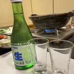 懐石宿  潮里 - 冷酒（龍力）＠990円
