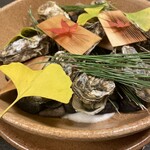 懐石宿  潮里 - これぞ牡蠣の宝楽焼き