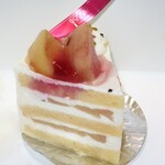 パティスリーマサ - ・「桃のショートケーキ(¥713)」