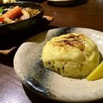 炙りチーズをライスにオン！