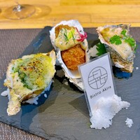 四ツ橋・新町 牡蠣と肉たらしビストロAKIRA - 