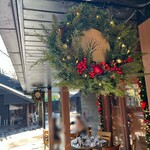丸山珈琲  - 館内はすっかりクリスマス仕様
