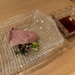 銀座 海味 - 鰤のお造り