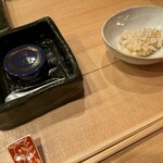 銀座 海味 - キャビアと玄米