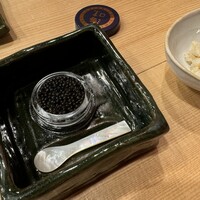 銀座 海味 - キャビアと玄米