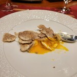 かわむら - 卵と白トリュフの相性はこれまた最高