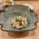 鮨桂太 - カワハギの肝和え