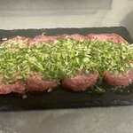 炭火焼肉 六本木 隆 - 11/27　ネギタン塩　¥2,400