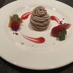 鉄板懐石 りんどう - デザート