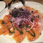 LIZARRAN - ■鮮魚のカルパッチョとサーモンマリネ　フル　1490