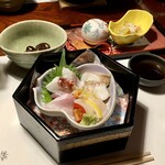 味の樹 - お刺身は良い所を色々と少しづつ