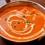 インド料理プルニマ - 料理写真:バターチキンカレー