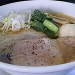 鶏白湯らーめん CAROL - 中華そば　味玉と玉ねぎトッピング