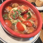 ラ・エスキーナ SHIBUYA - カマンベールチーズのアヒージョ美味！