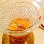 三谷 - 2014/05　馬糞雲丹と銚子の蛤エキス