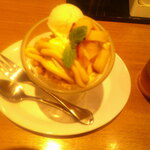 デニーズ - ライト モーニング ドリンクバー付き ＆ 蜜いもの ちょこっとパルフェ