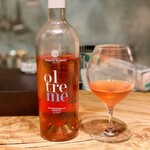 とんかつ 乃ぐち - ロゼワイン