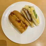 ブーランジェリ･エ･カフェ　オブジェ - 7巡目♡ホットドッグ♡カツサンド♡