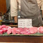 とんかつ 乃ぐち - 本日のお肉