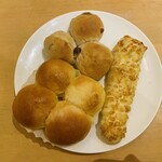 ブーランジェリ･エ･カフェ　オブジェ - 4巡目♡ミルクシュガー♡くるみパン♡チーズスティック♡