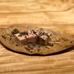 とんかつ 乃ぐち - TOKYO Xとハンガリー産フォアグラのパテ