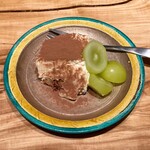 とんかつ 乃ぐち - 自家製ティラミス