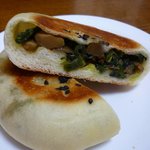 いんば学舎 オソロク倶楽部 - ＜2009年11月＞舞茸味噌おやき160円