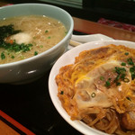 博多海鮮丼屋 どん舞 - にゅう麺セット(カツ丼)