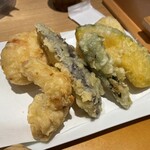 おだしうどん 釜飯 かかや - 天ぷら