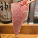 寿司 とちの木 - インド鮪トロ