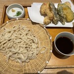 おだしうどん 釜飯 かかや - 鶏の天ぷらうどん