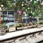 28 Train Street Café & Bistro - 線路ビュー2