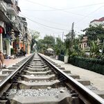 28 Train Street Café & Bistro - 線路ビュー1