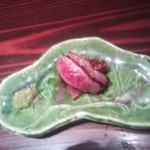 野口太郎 - 牛の西京炭火焼き