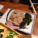 季節料理車屋 - 「もっと飲め」と脅迫するなめろう