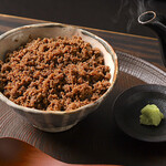 梅田お初天神大人の神戸牛焼肉 - 牛ダシ茶漬け