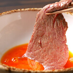 梅田お初天神大人の神戸牛焼肉 - 焼きすき焼き