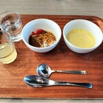 ヴィラフォンテーヌ グランド 東京汐留 - ビーフカレー・美味しかったコーンスープ