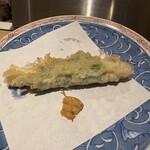 天婦羅割烹 すみ - シャコ＆第一関節殻