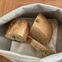 Bistro NOHGA  - ブレッドもこだわりのお店から☆粉の薫り高くてまた嬉しい╰(*´︶`*)╯