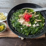 武の和ごころ - 料理写真:アーサそば 1600円　(2024.11)