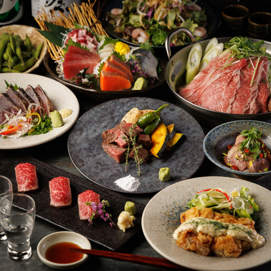 尾崎牛ともちもちマグロ 完全個室居酒屋 座楽 新宿西口店